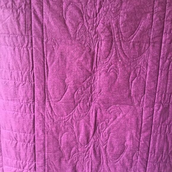 Handmade Lap Quilt. 43” x 63” - Picture 9 of 10